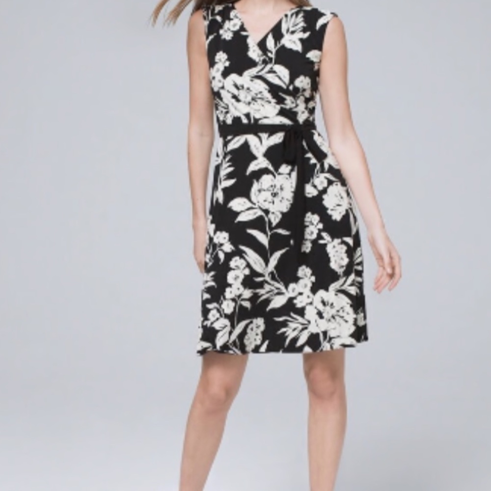 White House Black Market Reversible A-line Dress, size 10